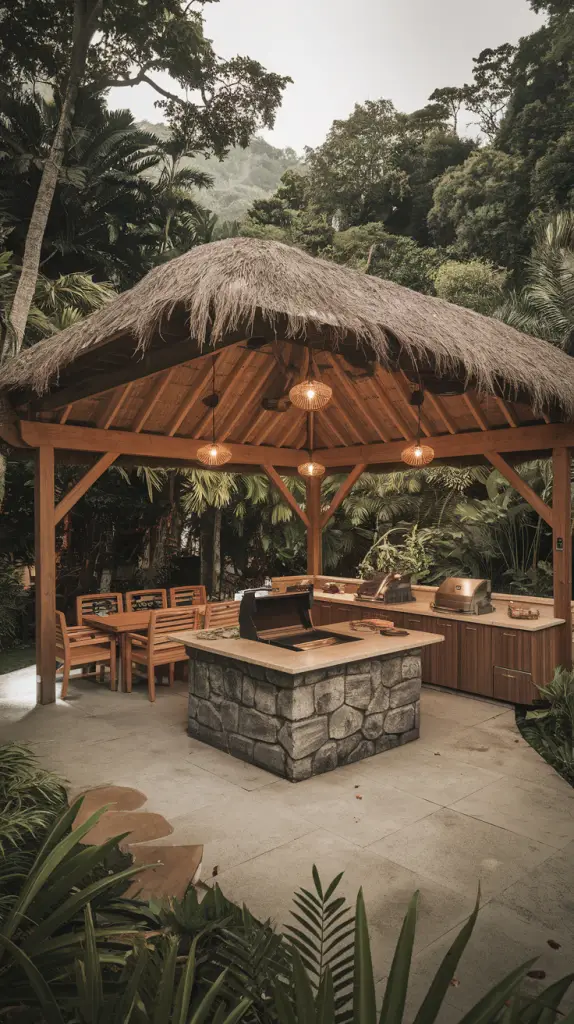 Covered BBQ Spaces: 27 Outdoor BBQ Area With Roof Ideas to Elevate Your Space