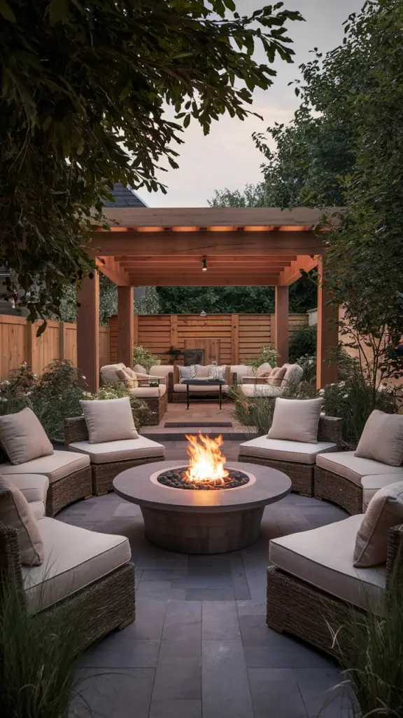 Firepit Magic: 26 Cozy and Stylish Outdoor Seating Designs