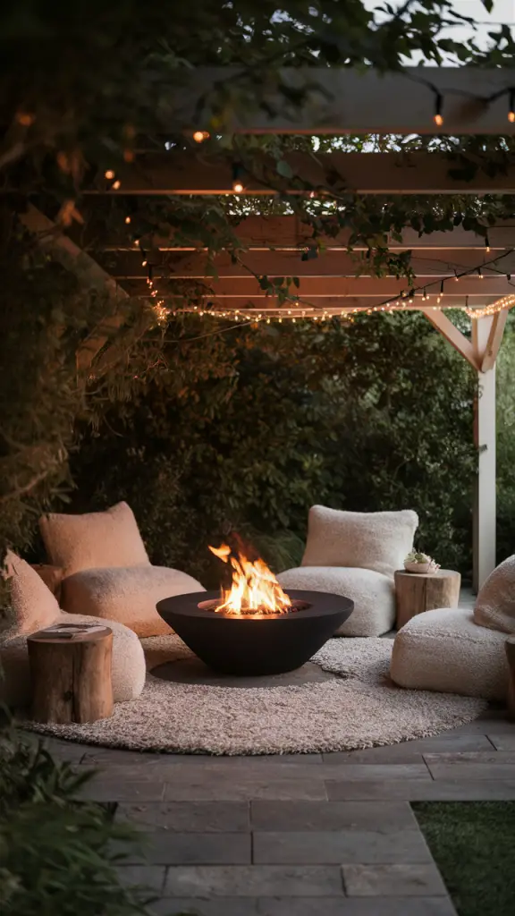 Firepit Magic: 26 Cozy and Stylish Outdoor Seating Designs