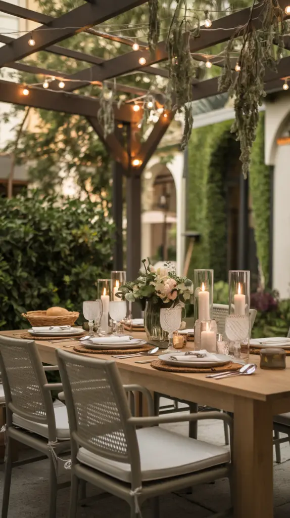 27 Cute Outdoor Dining Area Ideas to Elevate Your Backyard Experience