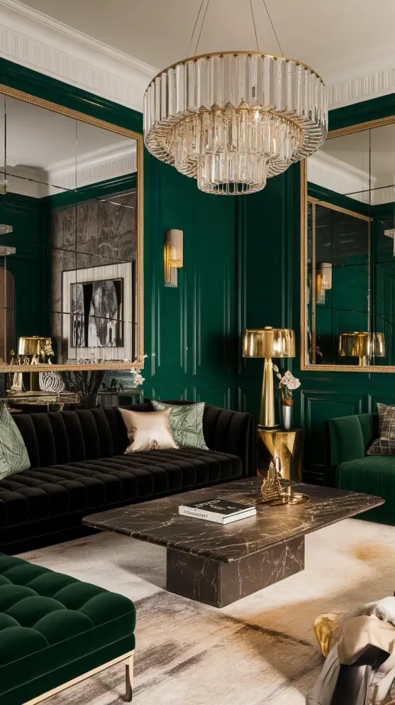 28 Stylish Moody Living Room Designs for a Luxurious and Chic Look