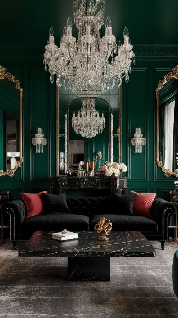 28 Stylish Moody Living Room Designs for a Luxurious and Chic Look