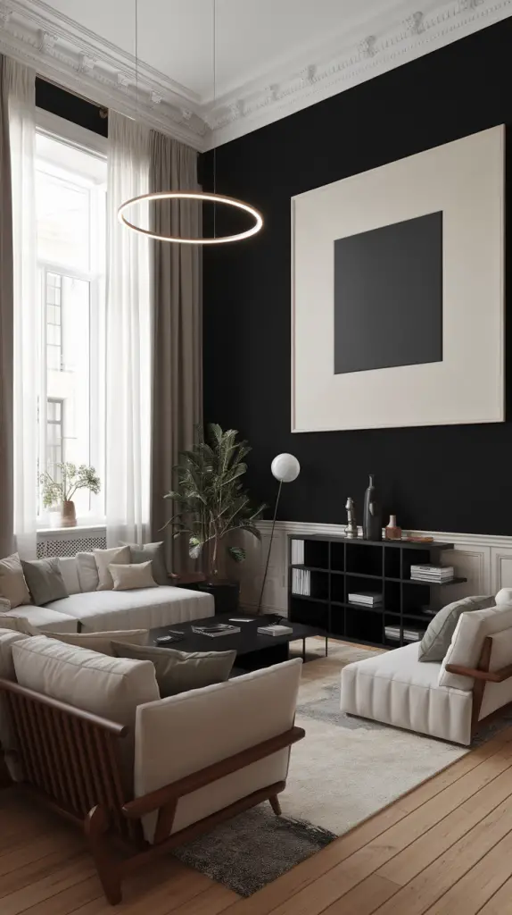 Accent Walls In Living Rooms: 29 Unique Ways To Add Wow Factor