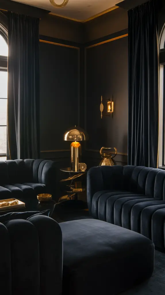 28 Stylish Moody Living Room Designs for a Luxurious and Chic Look