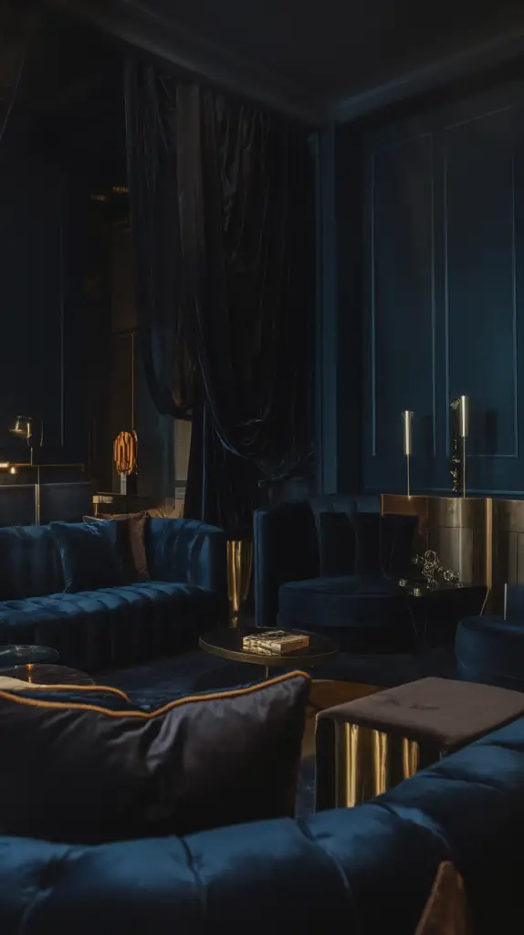 28 Stylish Moody Living Room Designs for a Luxurious and Chic Look