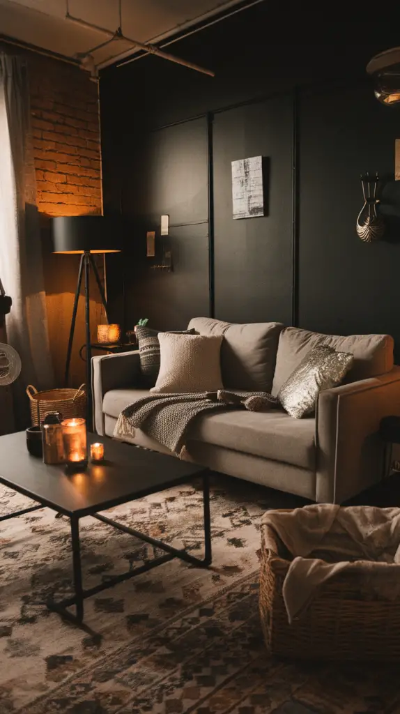 28 Stylish Moody Living Room Designs for a Luxurious and Chic Look