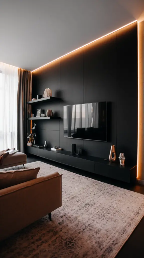 Accent Walls In Living Rooms: 29 Unique Ways To Add Wow Factor