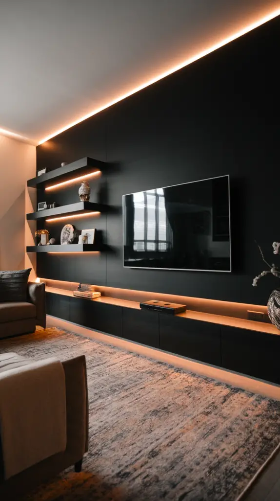 Accent Walls In Living Rooms: 29 Unique Ways To Add Wow Factor