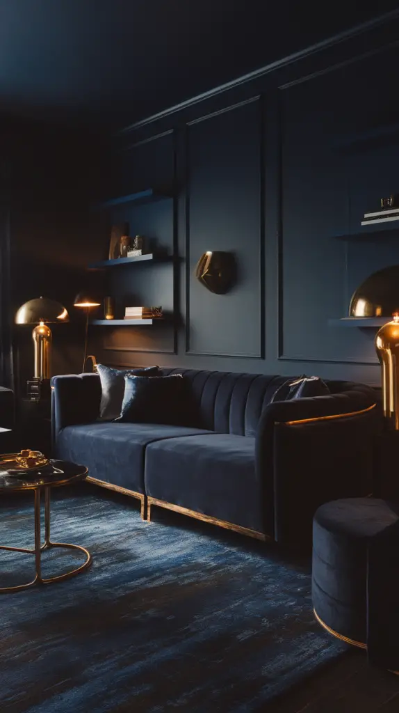 28 Stylish Moody Living Room Designs for a Luxurious and Chic Look