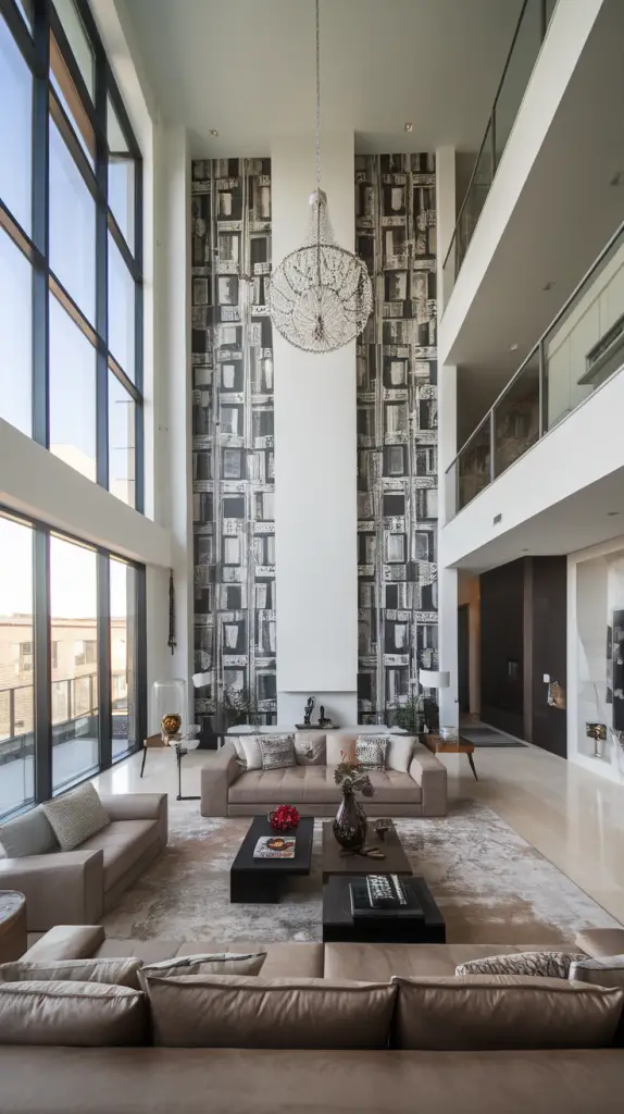 Accent Walls In Living Rooms: 29 Unique Ways To Add Wow Factor