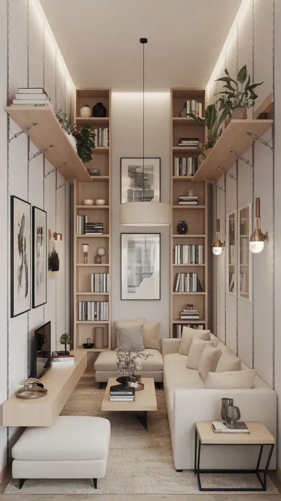 27 Rectangle Living Room Ideas Layouts Designs Decor Tips 16 1 5 574x1024