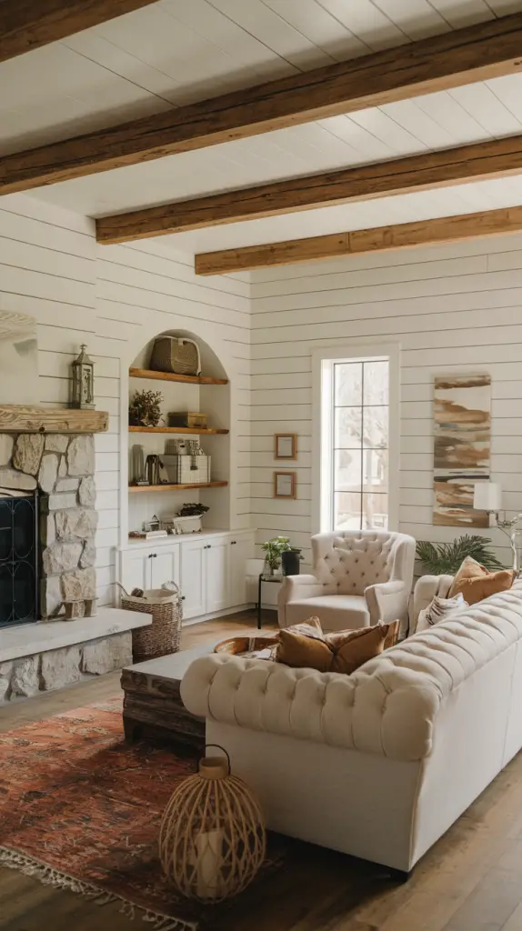 From Cozy to Modern: 27 Farmhouse Living Room Styles to Transform Your Space