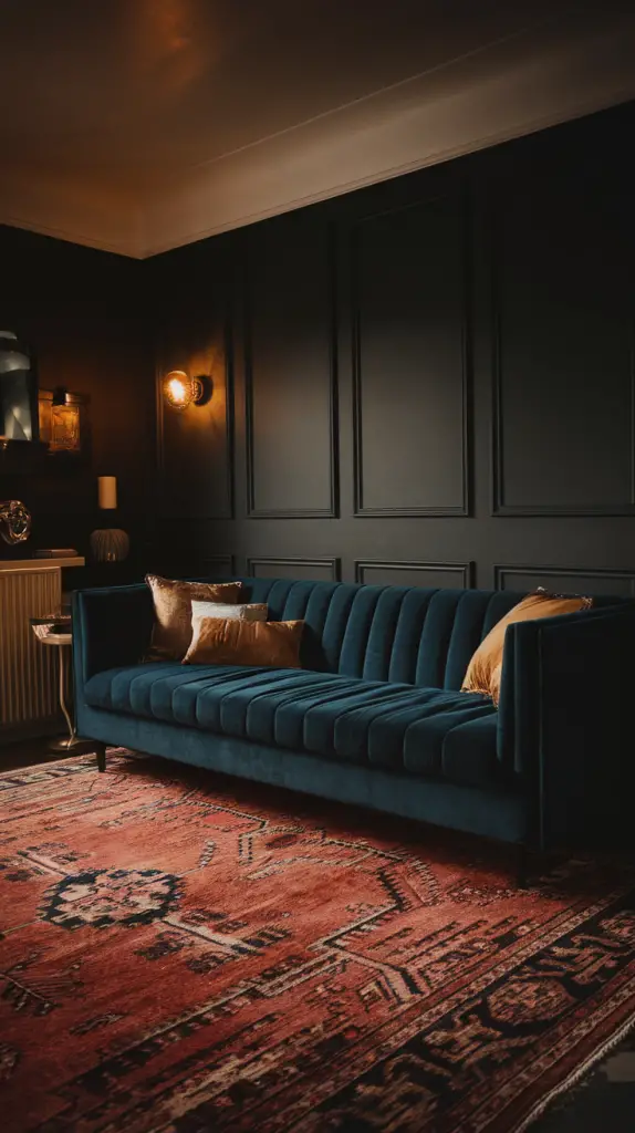 28 Stylish Moody Living Room Designs for a Luxurious and Chic Look