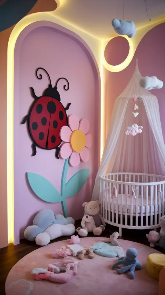 25 Girls' Nursery Ideas That Blend Style, Comfort, and Magic