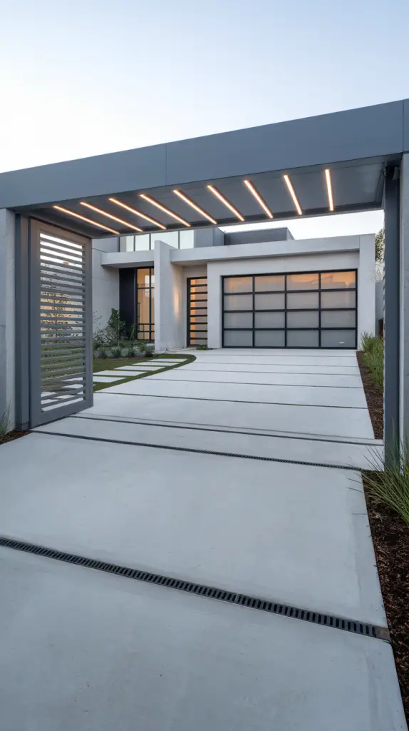 30 Modern Driveway Ideas That Instantly Boost Curb Appeal