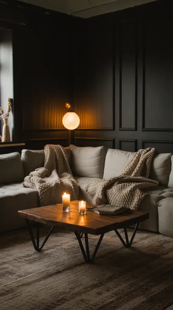 28 Stylish Moody Living Room Designs for a Luxurious and Chic Look