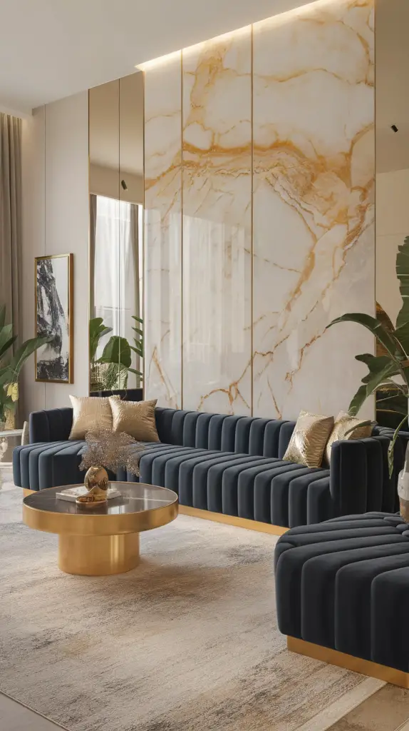 Accent Walls In Living Rooms: 29 Unique Ways To Add Wow Factor