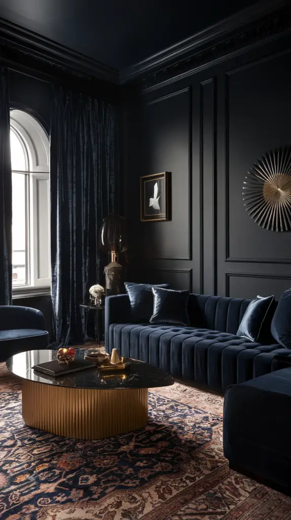 28 Stylish Moody Living Room Designs for a Luxurious and Chic Look