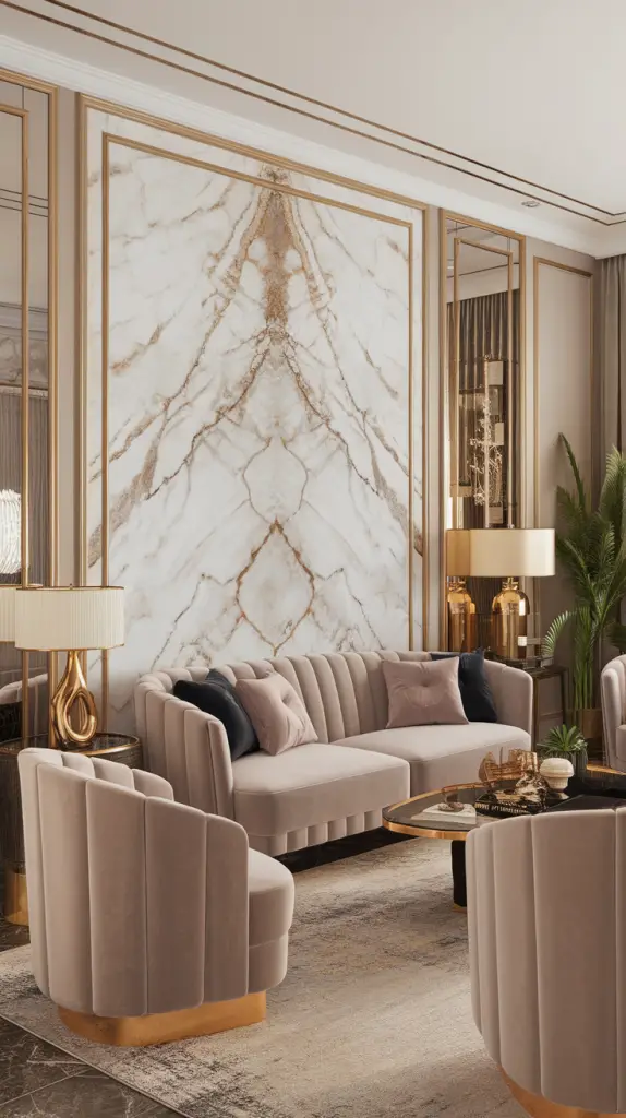 Accent Walls In Living Rooms: 29 Unique Ways To Add Wow Factor