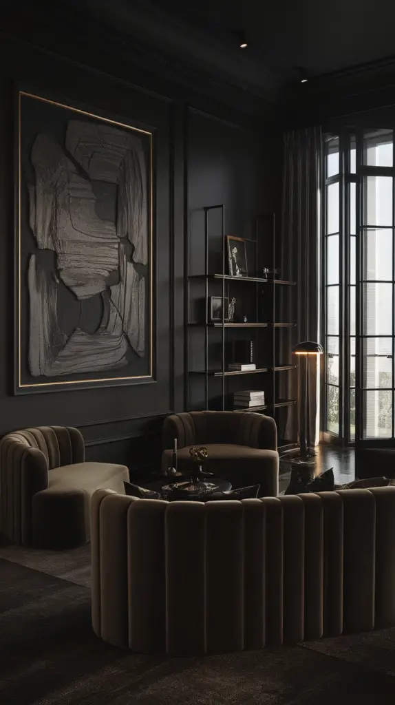 28 Stylish Moody Living Room Designs for a Luxurious and Chic Look