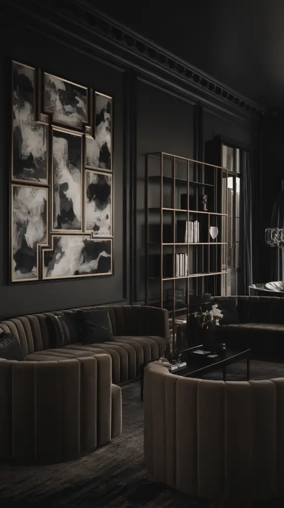 28 Stylish Moody Living Room Designs for a Luxurious and Chic Look