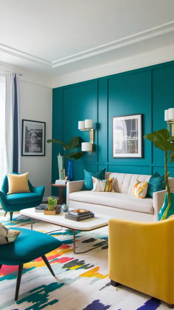 Accent Walls In Living Rooms: 29 Unique Ways To Add Wow Factor