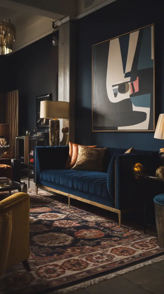 28 Stylish Moody Living Room Designs for a Luxurious and Chic Look