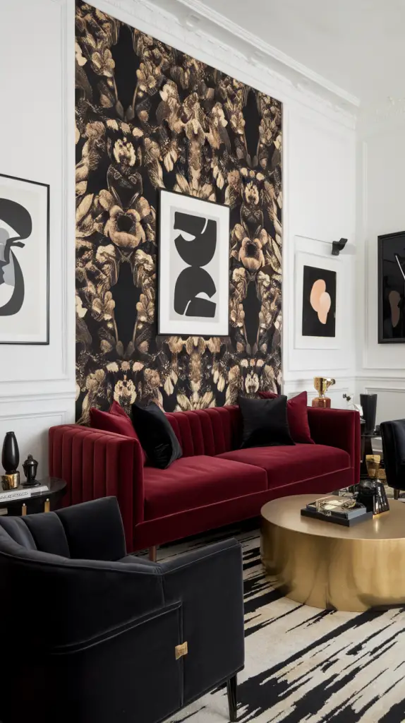 Accent Walls In Living Rooms: 29 Unique Ways To Add Wow Factor