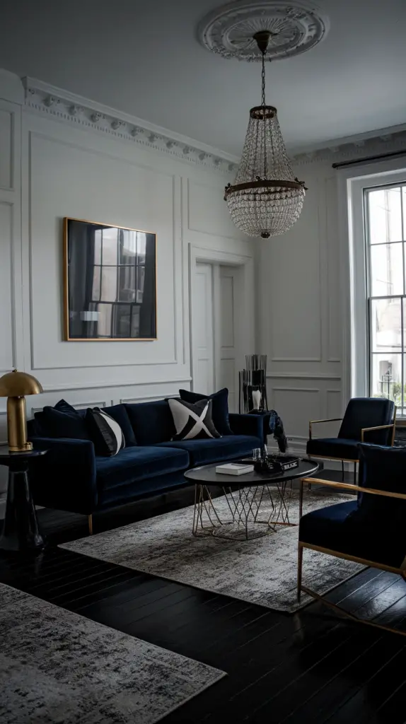 28 Stylish Moody Living Room Designs for a Luxurious and Chic Look