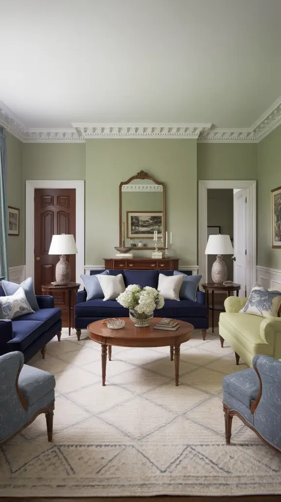 28 Blue And Green Living Room Ideas That Will Refresh Your Space