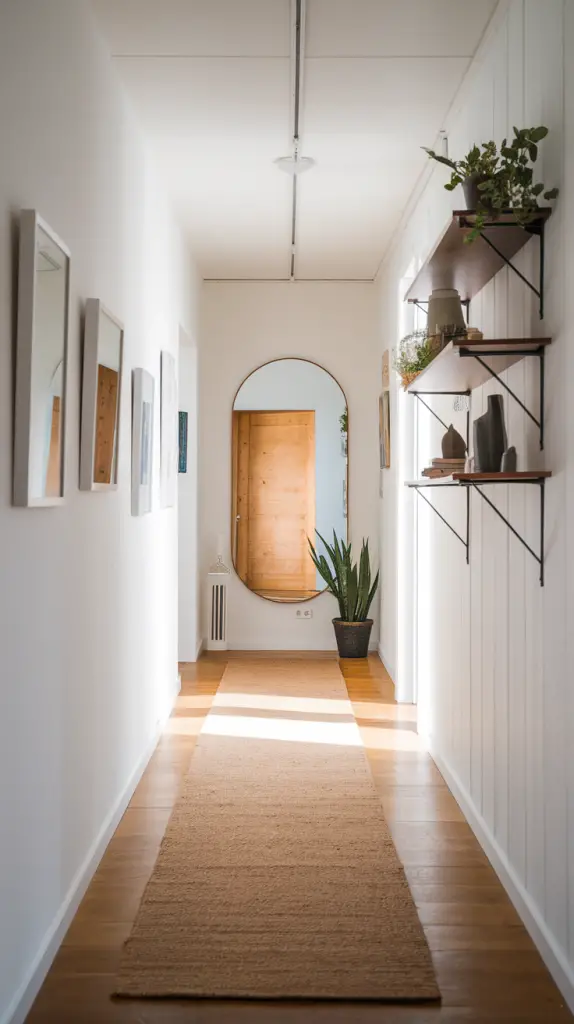 26 Stunning Ways To Make Narrow Hallways Feel Bigger And Brighter