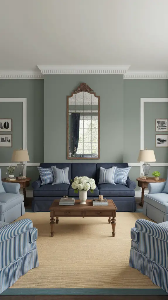 28 Blue And Green Living Room Ideas That Will Refresh Your Space
