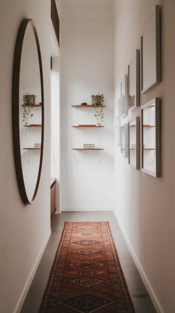 26 Stunning Ways To Make Narrow Hallways Feel Bigger And Brighter