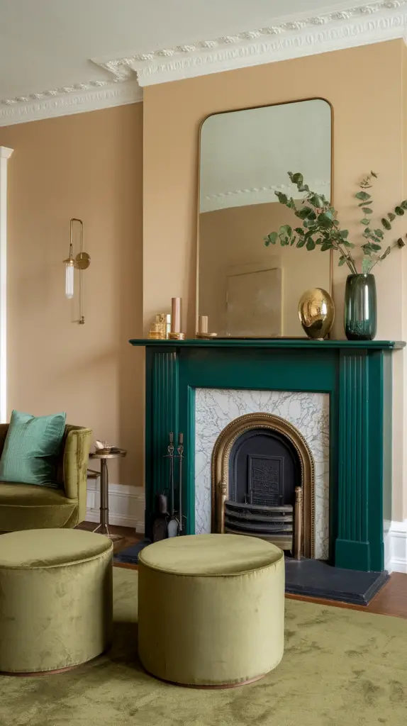 27 Dark Green Living Room Ideas That Are Simply Gorgeous
