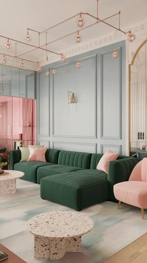 28 Blue And Green Living Room Ideas That Will Refresh Your Space