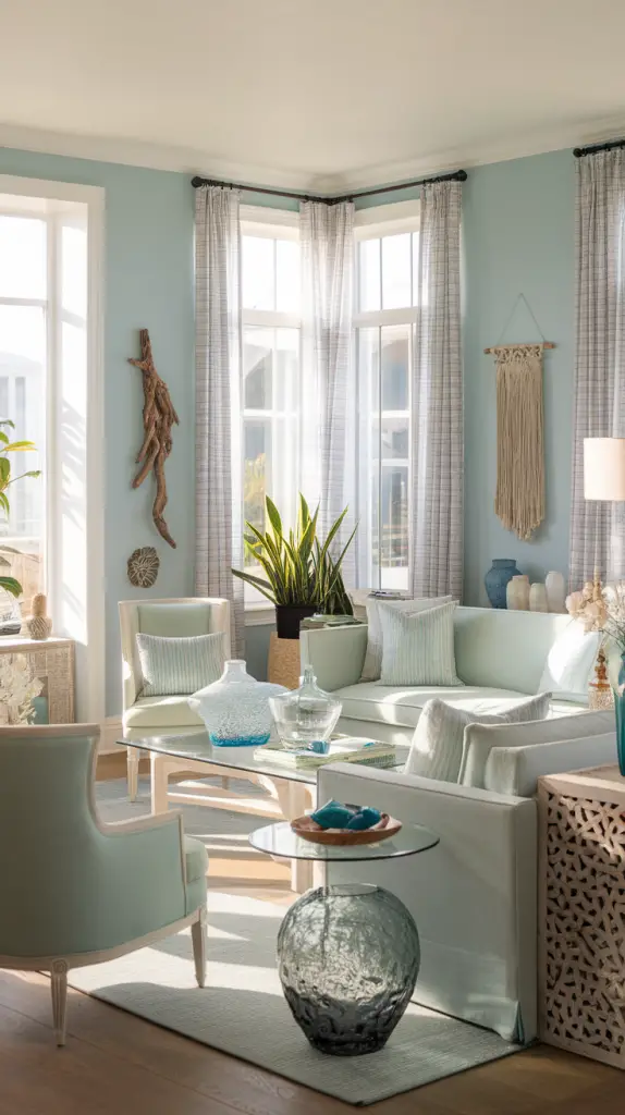 28 Blue And Green Living Room Ideas That Will Refresh Your Space