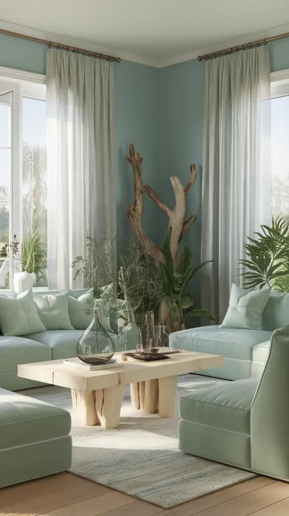 28 Blue And Green Living Room Ideas That Will Refresh Your Space