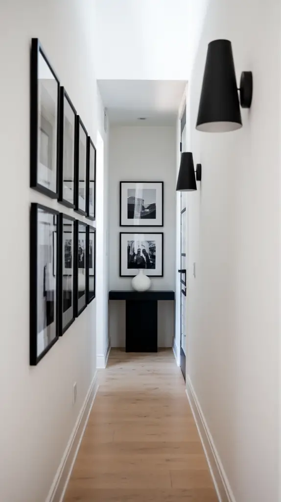 26 Stunning Ways To Make Narrow Hallways Feel Bigger And Brighter