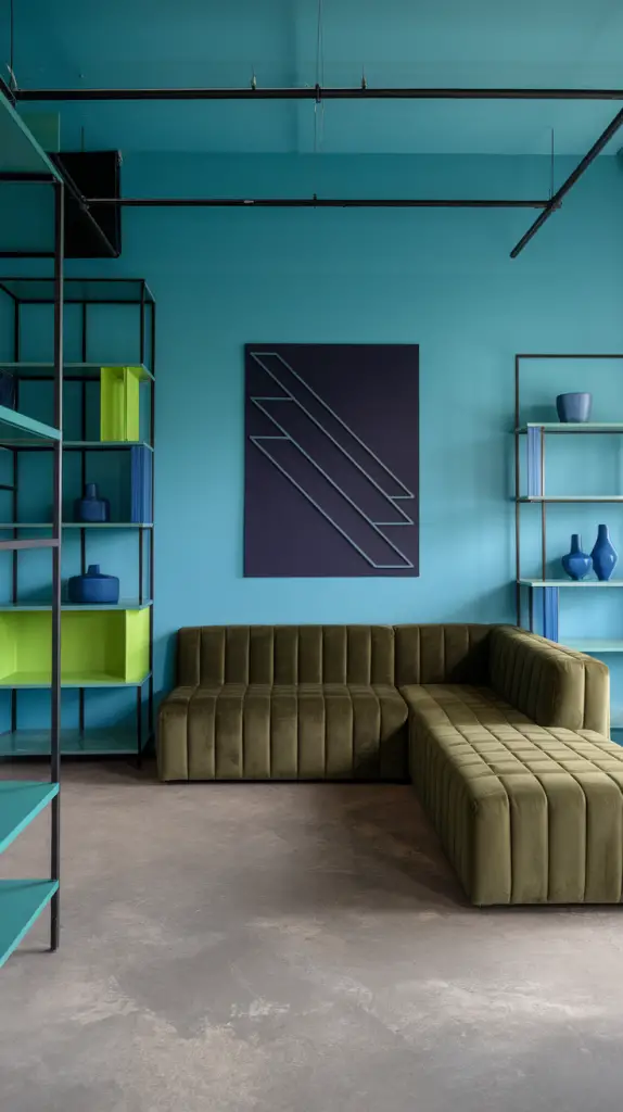 28 Blue And Green Living Room Ideas That Will Refresh Your Space