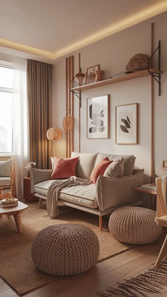 29 Apartment Living Room Ideas That Totally Transform Small Spaces