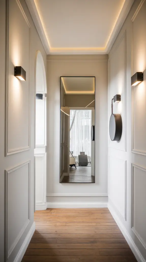 26 Stunning Ways To Make Narrow Hallways Feel Bigger And Brighter