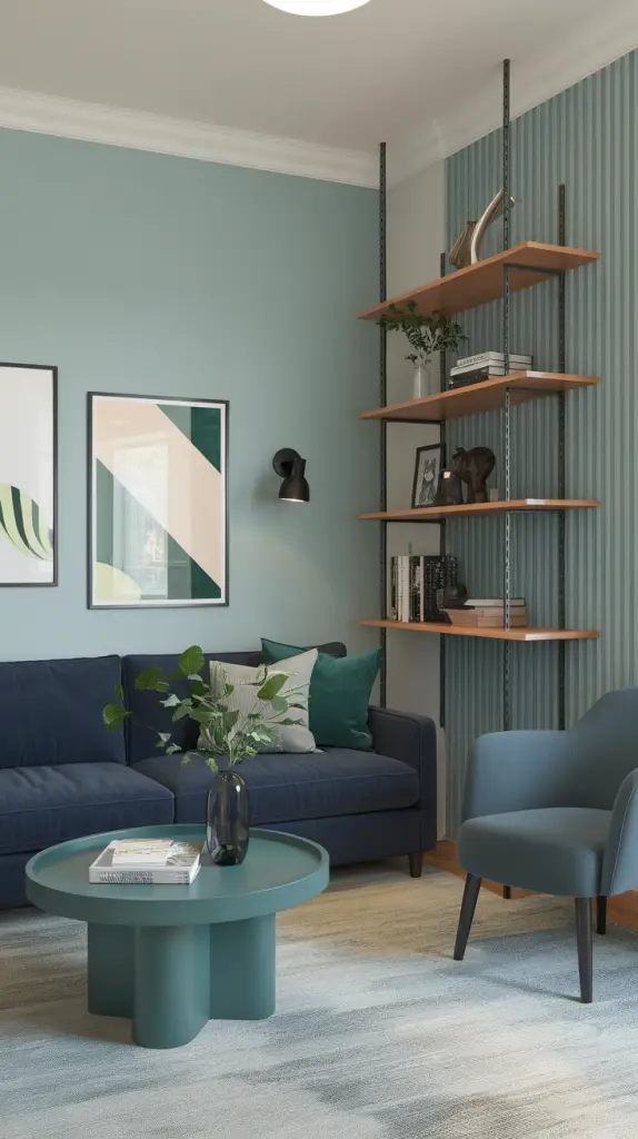 28 Blue And Green Living Room Ideas That Will Refresh Your Space