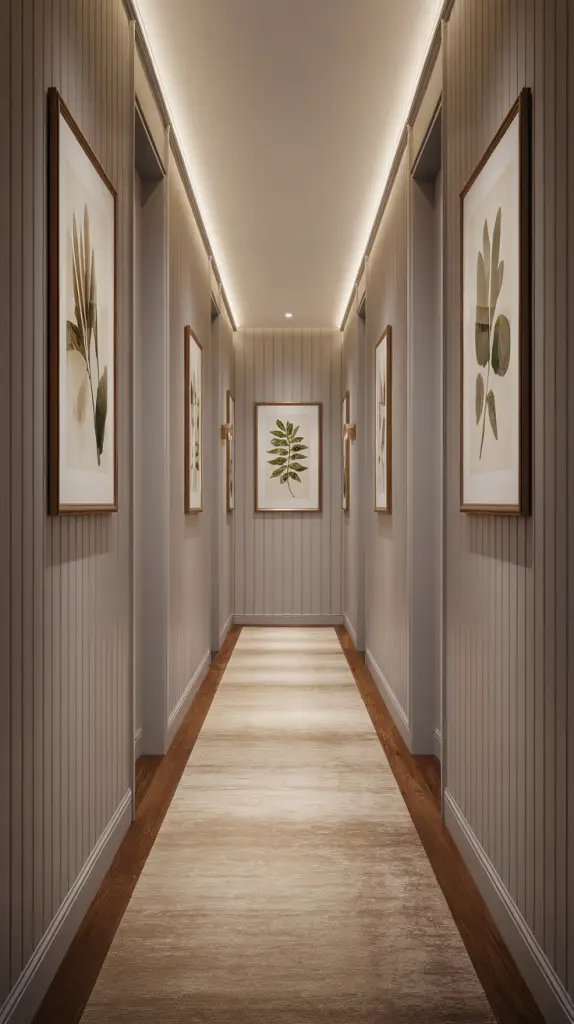 26 Stunning Ways To Make Narrow Hallways Feel Bigger And Brighter