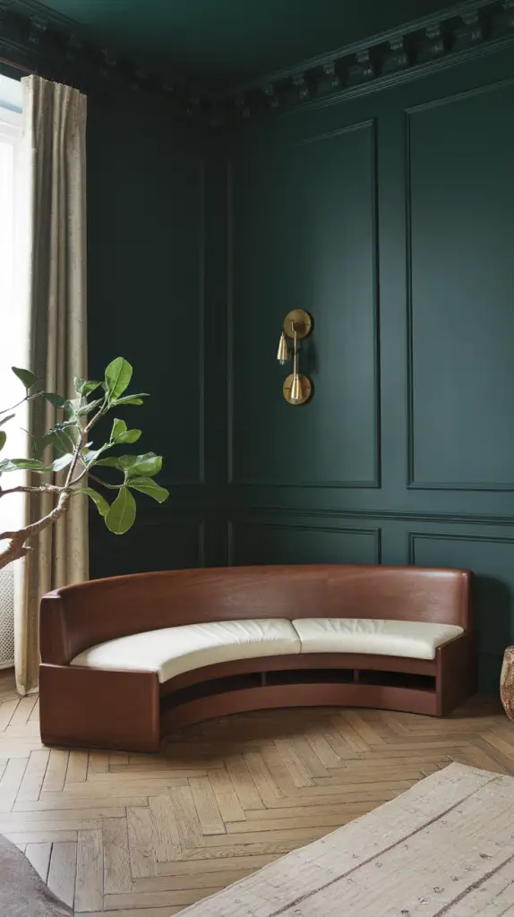 27 Dark Green Living Room Ideas That Are Simply Gorgeous