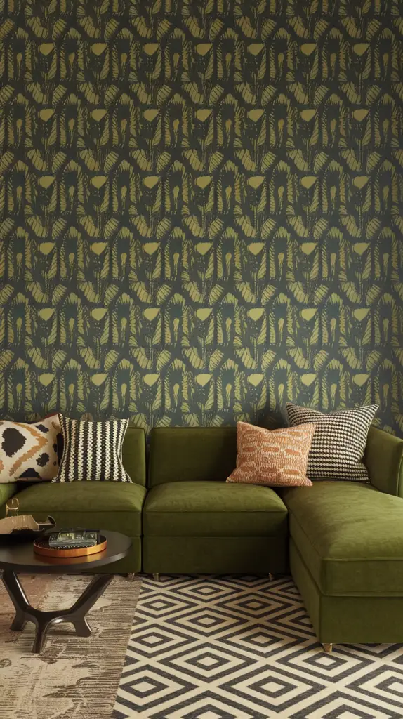 27 Dark Green Living Room Ideas That Are Simply Gorgeous