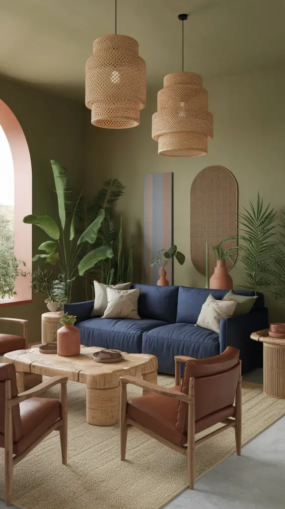 28 Blue And Green Living Room Ideas That Will Refresh Your Space