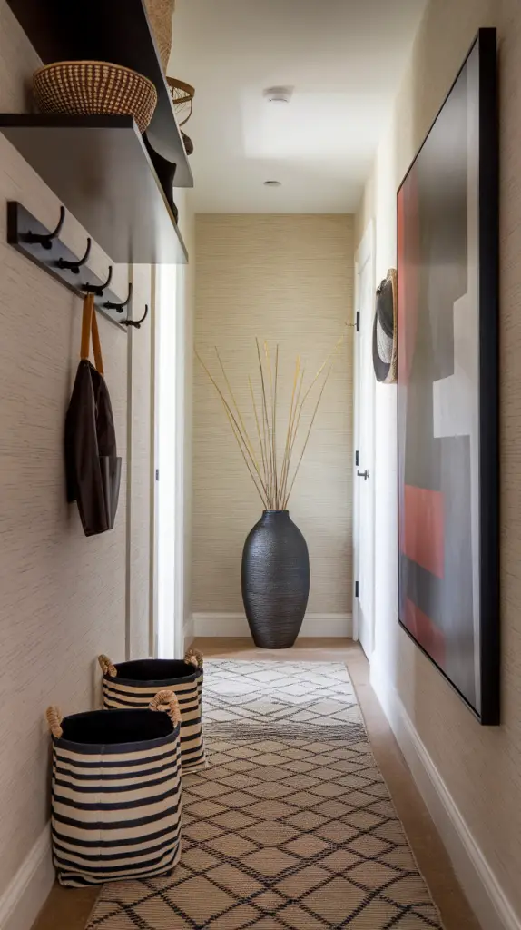 26 Stunning Ways To Make Narrow Hallways Feel Bigger And Brighter