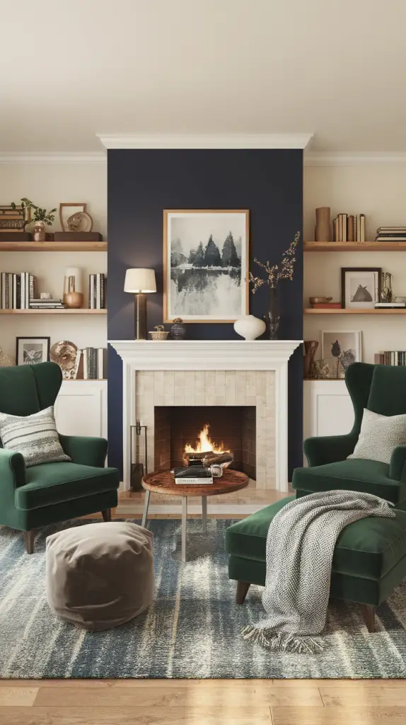 28 Blue And Green Living Room Ideas That Will Refresh Your Space