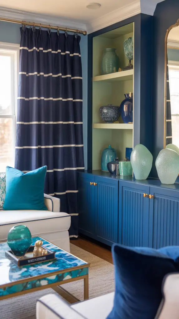 28 Blue And Green Living Room Ideas That Will Refresh Your Space