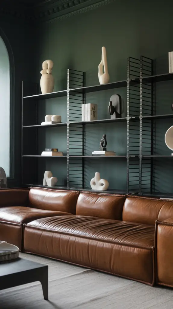 27 Dark Green Living Room Ideas That Are Simply Gorgeous